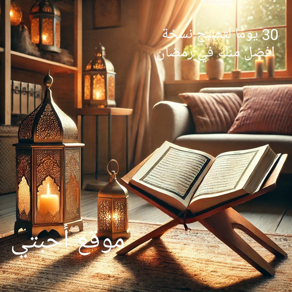 30 يوما لتصبح نسخة افضل منك في رمضان التغيير الحقيقي