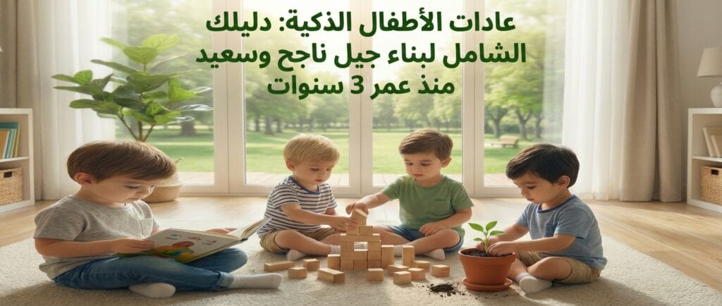 عادات الأطفال الذكية عمر 3 سنوات أحبتي لأجيال متميزة العادات الذكية للاطفال موقع أحبتي لأجيال متميزة