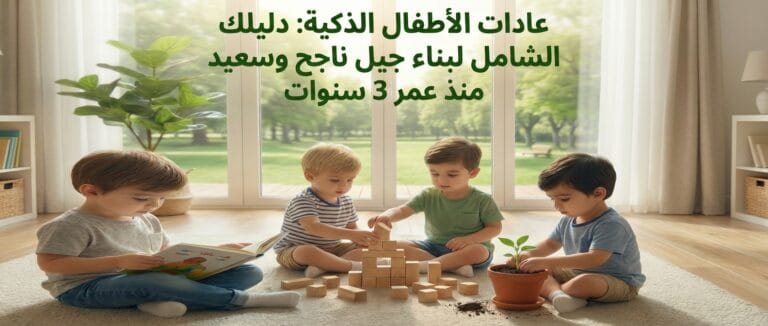 العادات الذكية للاطفال موقع أحبتي لأجيال متميزة